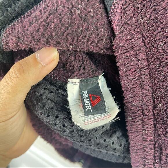 Vintage patagonia deep pile‎ Retro X Plum purple full zip jacket small women's - Picture 7 of 7